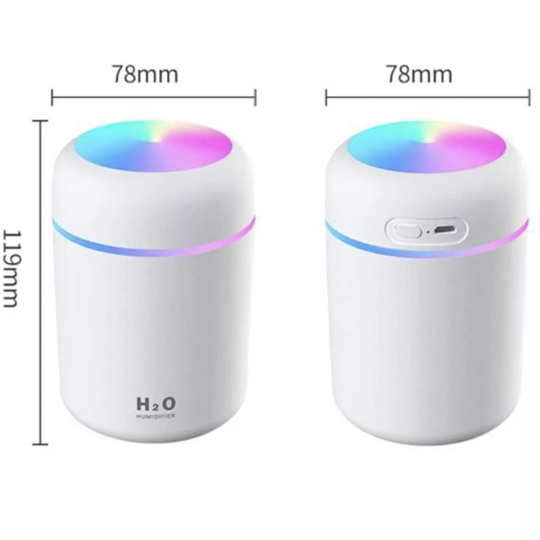 Umidificator Ultrasonic cu Aromaterapie si Lumini LED RGB - Design Modern, Tehnologie Avansata