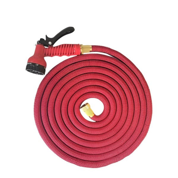 Furtun de gradina extensibil, lungime 22 m + Aparat de stropit inclus