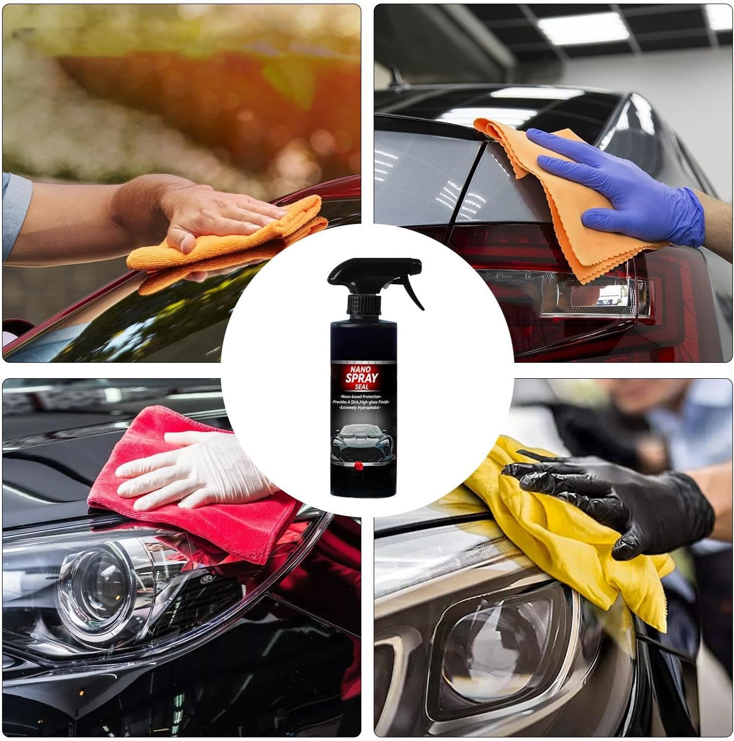 Spray Nano 3in1 Auto - Reparare Zgarieturi, Restaurare si Lustruire Vopsea