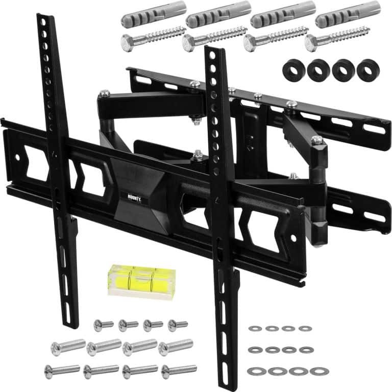 Suport TV de perete 26-65, Reglabil, Negru vesa 400x400mm
