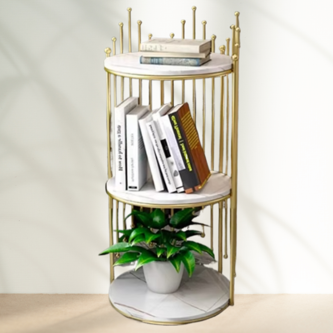 Masuta decorativa cu 3 nivele de depozitare - Design modern si functional