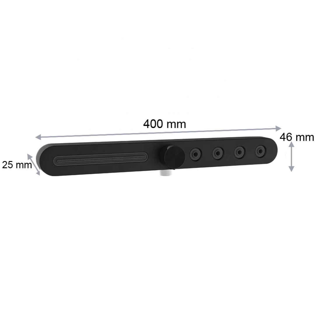 Set Dus Premium cu Montare pe Perete fara Gaurire - 2 Moduri Pulverizare, Presiune Ridicata