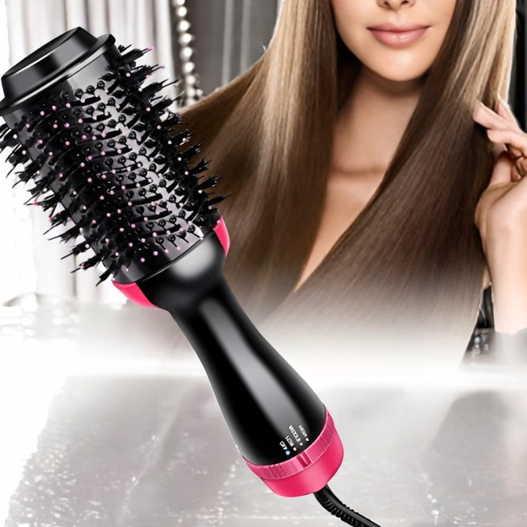Perie Electrica pentru Volum cu Aer Cald - Styling Profesional Acasa