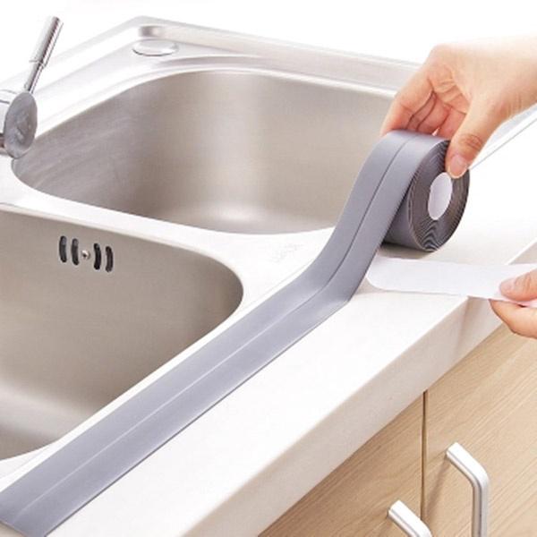 Set 2 Benzi Adezive Etansare Impermeabile 4cm - Gri Professional