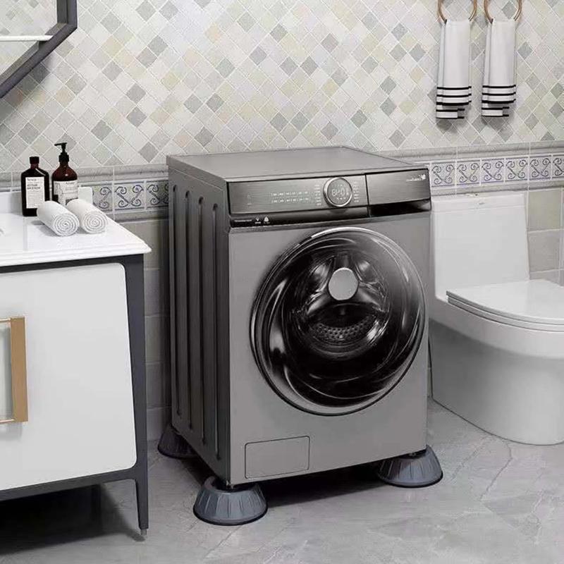Set 4 Suporturi Anti-Vibratii pentru Masina de Spalat - Antiderapante si Fonoabsorbante