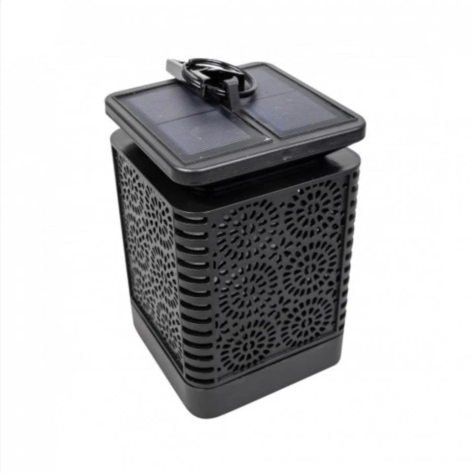 Lampa Solara cu Efect de Flacara - Iluminat Decorativ pentru Gradina si Curte