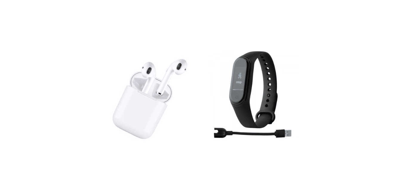 Oferta Casti bluetooth si Brățară fitness m5