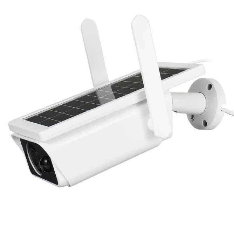 Smart Camera WIFI Exterior cu incarcare solara FULL HD 1080p Suport card 128GB