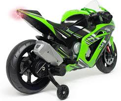 MOTOCICLETA VERDE