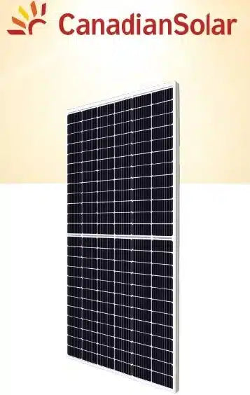 pachet 5kw ,9 panouri 540 canadian solar hiku6 invertor 5,2 kw hybird pro, 4 acumlatori 120a, mufe mc4 si cabluri 20mx4mm