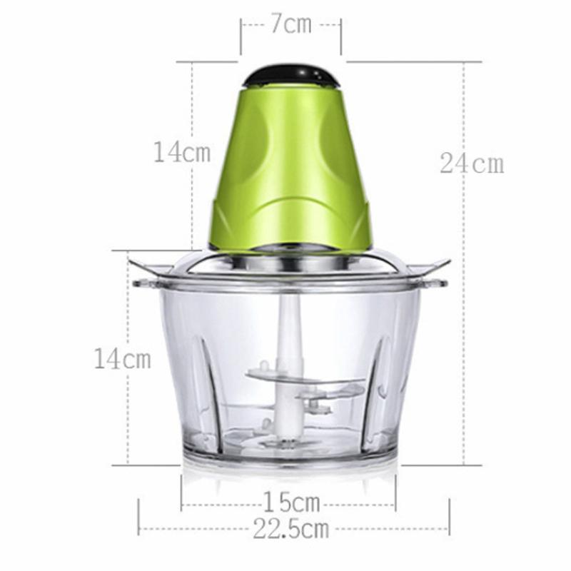 Tocator Electric Universal 2L, 250W - Multifunctional pentru Legume, Fructe si Carne