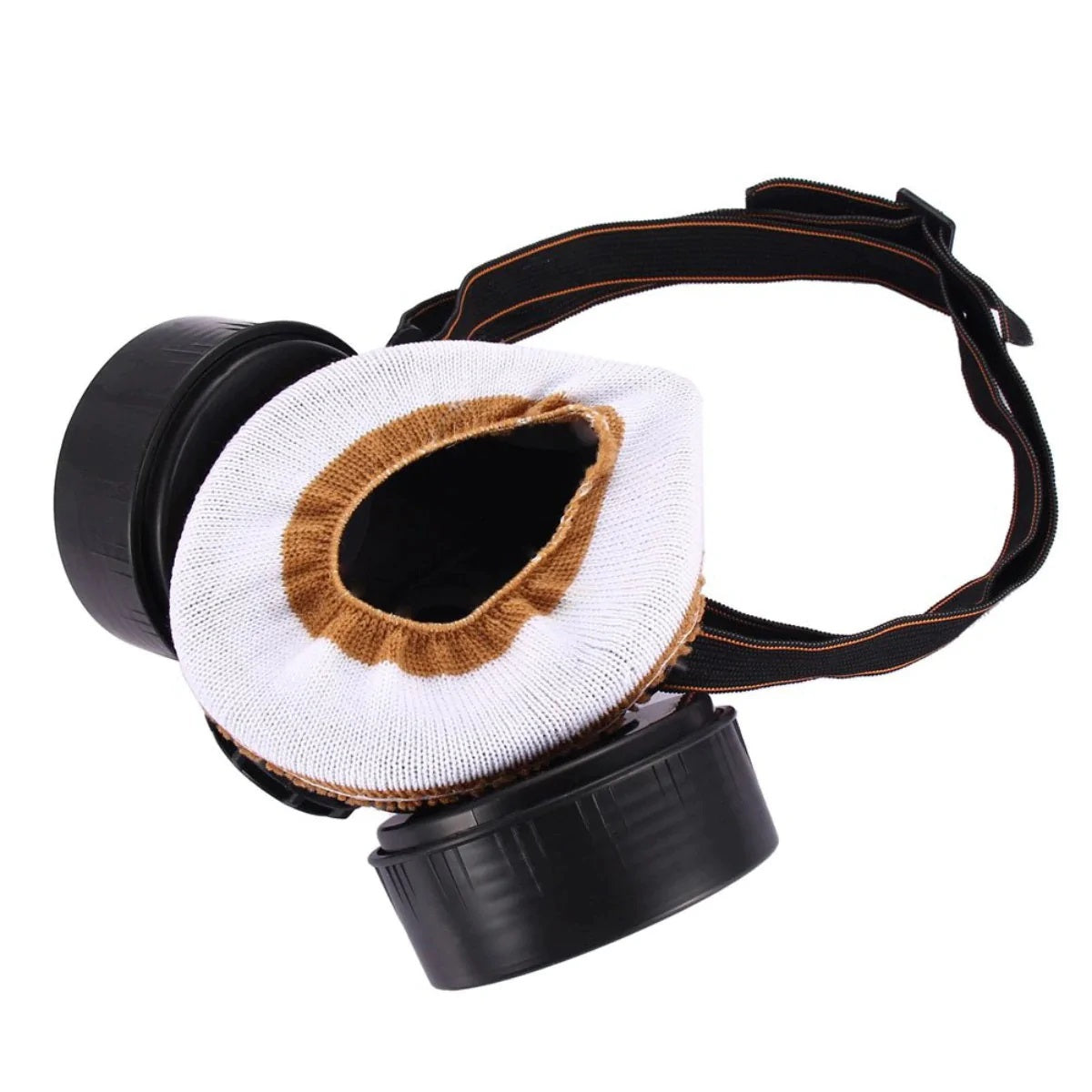 Set Ochelari de Protectie si Masca cu 2 Filtre Carbon Activ - Protectie Profesionala Vopsea si Vapori Chimici