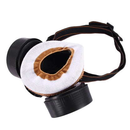 Set Ochelari de Protectie si Masca cu 2 Filtre Carbon Activ - Protectie Profesionala Vopsea si Vapori Chimici