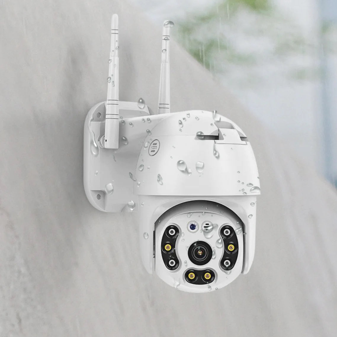 Camera Supraveghere WiFi Exterioara 1080P Full HD - Rotativa cu Viziune Nocturna si Audio Bidirentional