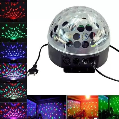 Glob Disco LED cu Bluetooth, Telecomanda si Redare MP3 - Proiector Lumini pentru Petreceri