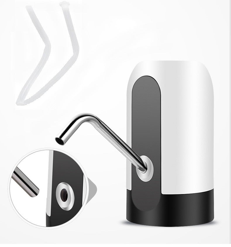 Pompa Electrica pentru Bidoane de Apa cu Acumulator USB Reincarcabil - Dozare Automata 600ml