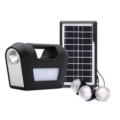 Mini Ventilator cu Panou Solar - Portabil, Ecologic, Silentios pentru Camping si Outdoor