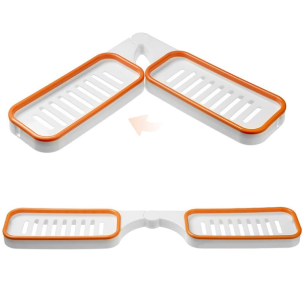 Raft organizator baie cu 3 polite - Suport depozitare multifunctional deasupra WC