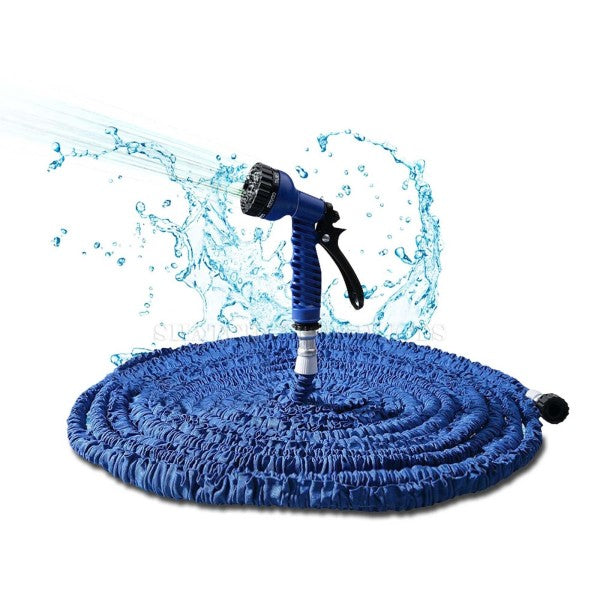 Furtun Extensibil Premium 45m cu Pistol Stropit - Elastic si Ultrausor pentru Gradina