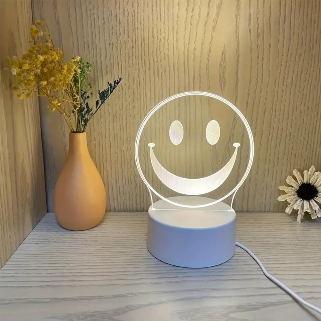 Lampa de Veghe LED Personalizata cu Tabla Refolosibila - Perfect pentru Notite si Mesaje - 6