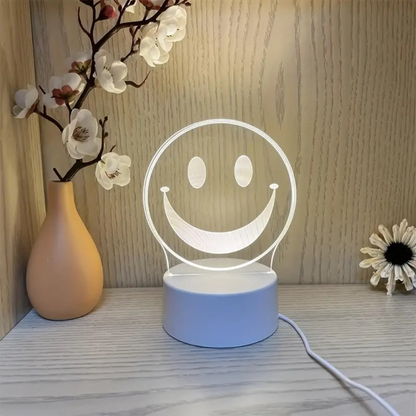 Lampa de Veghe LED Personalizata cu Tabla Refolosibila - Perfect pentru Notite si Mesaje - 8