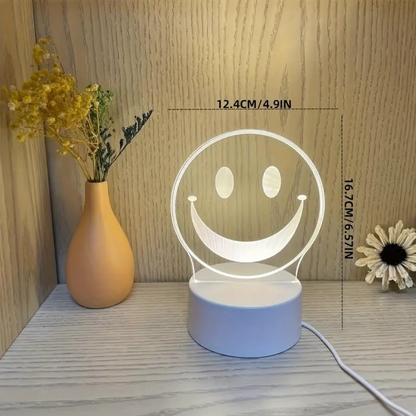 Lampa de Veghe LED Personalizata cu Tabla Refolosibila - Perfect pentru Notite si Mesaje - 9