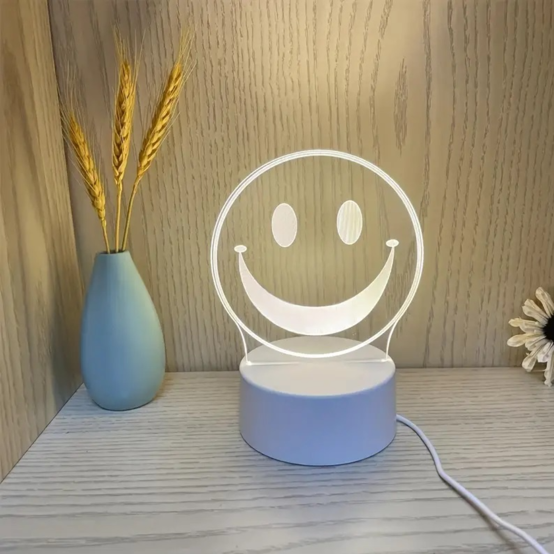 Lampa de Veghe LED Personalizata cu Tabla Refolosibila - Perfect pentru Notite si Mesaje - 10