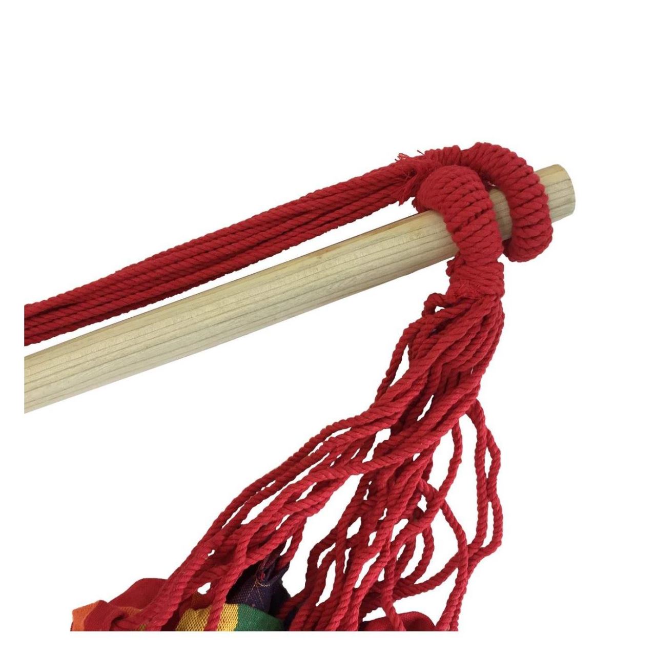 Hamac suspendat tip scaun multicolor - Material confortabil, capacitate 100kg, dimensiuni 100x120cm - 11