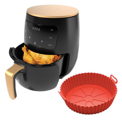 Hartii de Copt Air Fryer - Set 100 bucati, 16x20x4.5cm, Anti-Aderente si Rezistente