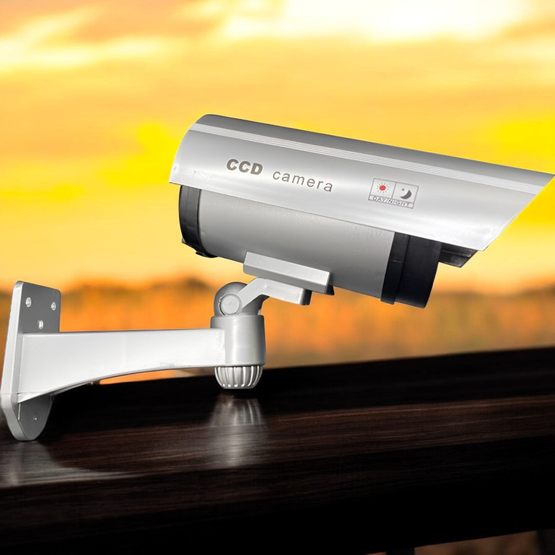 Camera de Supraveghere Falsa cu LED si Baterii - Protectie Vizibila pentru Casa si Afacerea Ta - 7
