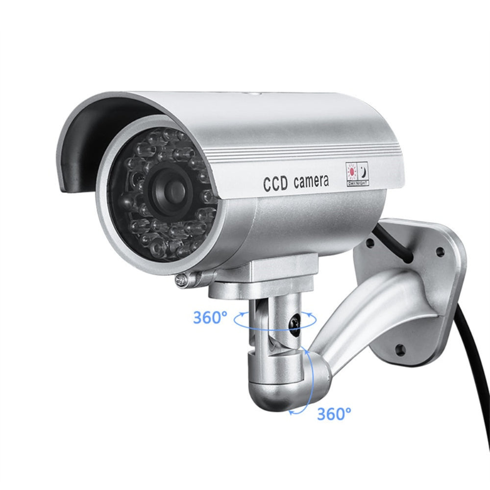 Camera de Supraveghere Falsa cu LED si Baterii - Protectie Vizibila pentru Casa si Afacerea Ta - 11