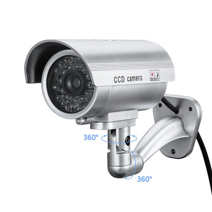Camera de Supraveghere Falsa cu LED si Baterii - Protectie Vizibila pentru Casa si Afacerea Ta - 11