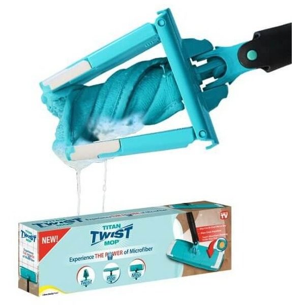 Mop PVA Super Absorbant cu Maner Telescopic + 2 Rezerve - Curatare Profesionala Multisuprafata - 4