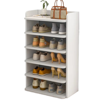 Pantofar din Inox cu 5 Rafturi - Suport Premium pentru Organizarea Pantofilor