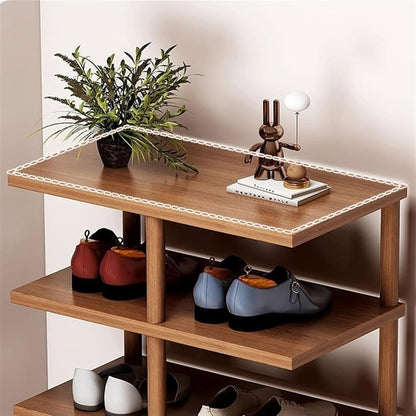 Pantofar cu 8 Rafturi Maro 48x24x112cm - Organizator Incaltaminte Dormitor si Hol