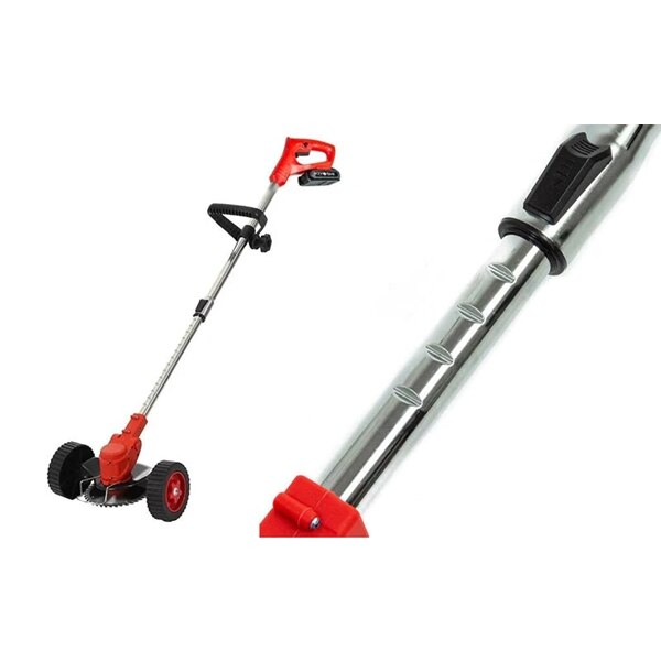 Masina Electrica de Tuns Iarba cu Baterie 48V - Include 2 Baterii si Roti