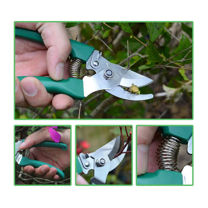Set complet accesorii gradinarit 5 piese cu cutie depozitare - Unelte ergonomice pentru gradina ta