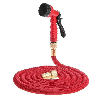 Furtun Extensibil Gradina 37m cu Aparat de Stropit Inclus- Material Premium Expandabil
