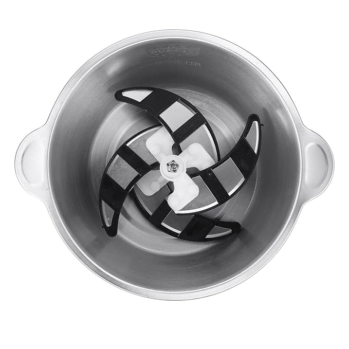Tocator Electric Profesional 3L - Motor Puternic, Vas Inox, Lame Ascutite