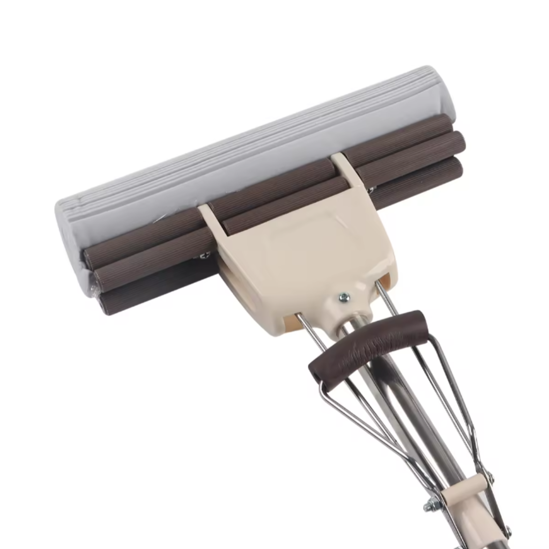 Mop PVA cu Maner de Stoarcere - Absorbtie Eficienta si Control Perfect al Umiditatii - 7
