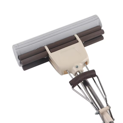 Mop PVA cu Maner de Stoarcere - Absorbtie Eficienta si Control Perfect al Umiditatii