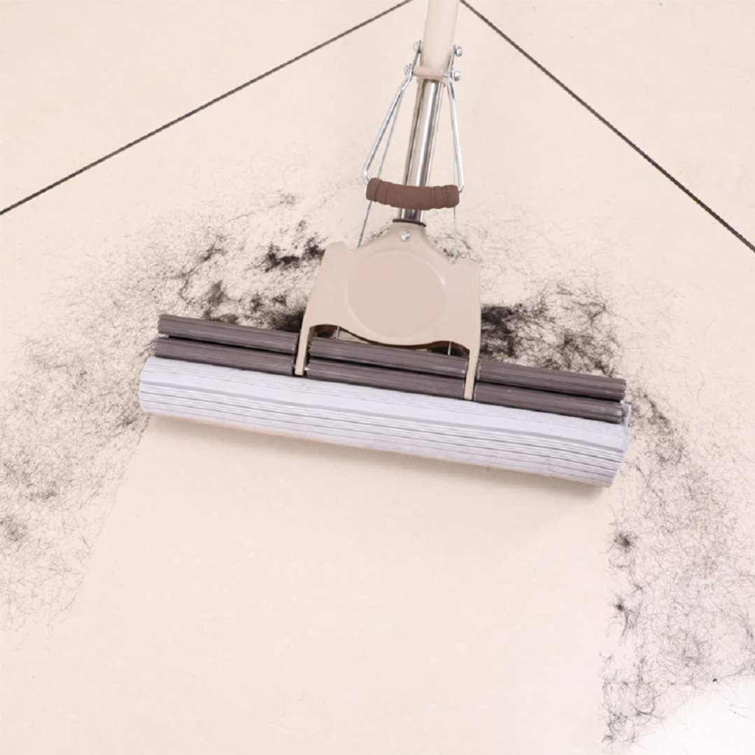 Mop PVA cu Maner de Stoarcere - Absorbtie Eficienta si Control Perfect al Umiditatii - 15