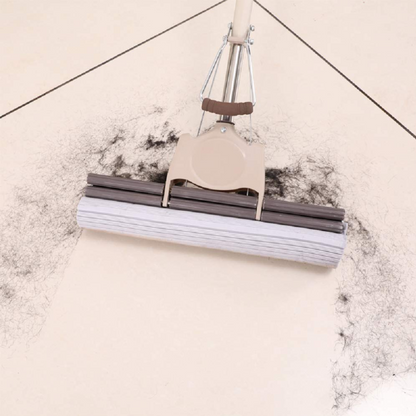 Mop PVA cu Maner de Stoarcere - Absorbtie Eficienta si Control Perfect al Umiditatii - 15