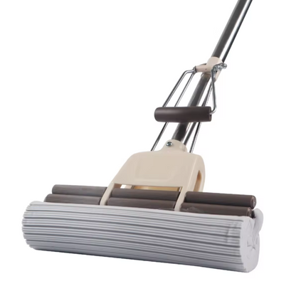 Mop PVA cu Maner de Stoarcere - Absorbtie Eficienta si Control Perfect al Umiditatii - 17