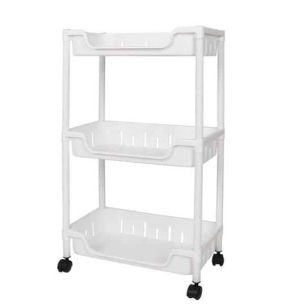 Set 2 Rafturi Multifunctionale pentru Toaleta si Bucatarie - Organizator cu 2 Nivele pentru Economisirea Spatiului - 2