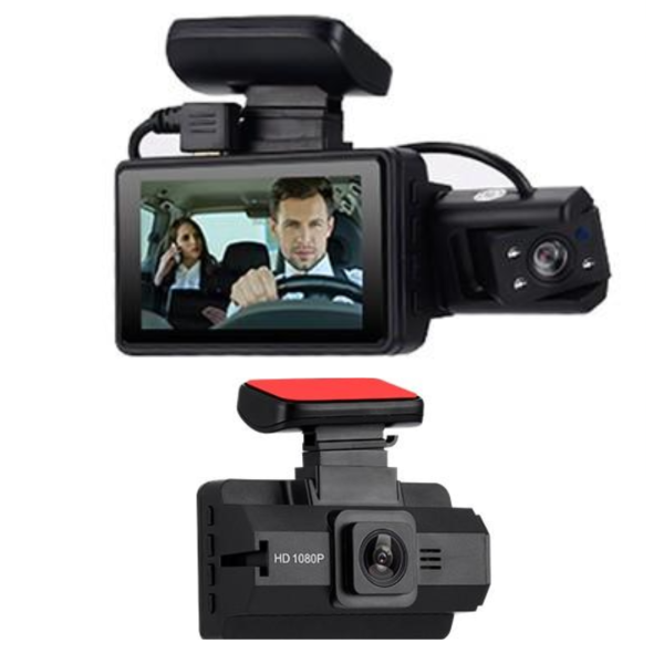 Camera Auto DVR HD 720p cu Display 2.4 inch - Filmare Excelenta Zi si Noapte - 2