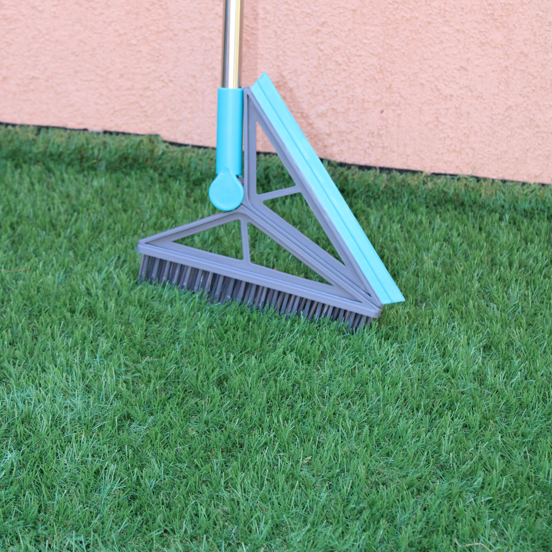 Matura-Mop Multifunctionala 2 in 1 cu Peri Silicon si Racleta pentru Curatenie Rapida