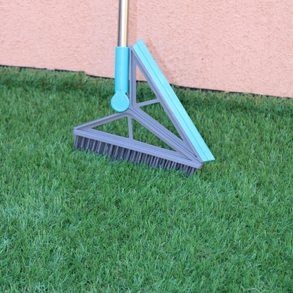 Matura-Mop Multifunctionala 2 in 1 cu Peri Silicon si Racleta pentru Curatenie Rapida