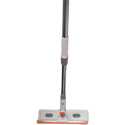 Mop Multifunctional cu Microfibra si Racleta Silicon - Rotire 180° si Maner Telescopic - 8