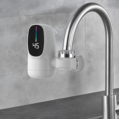 Incalzitor Electric Instantaneu pentru Robinet cu Afisaj Digital - Apa Calda in 3 Secunde